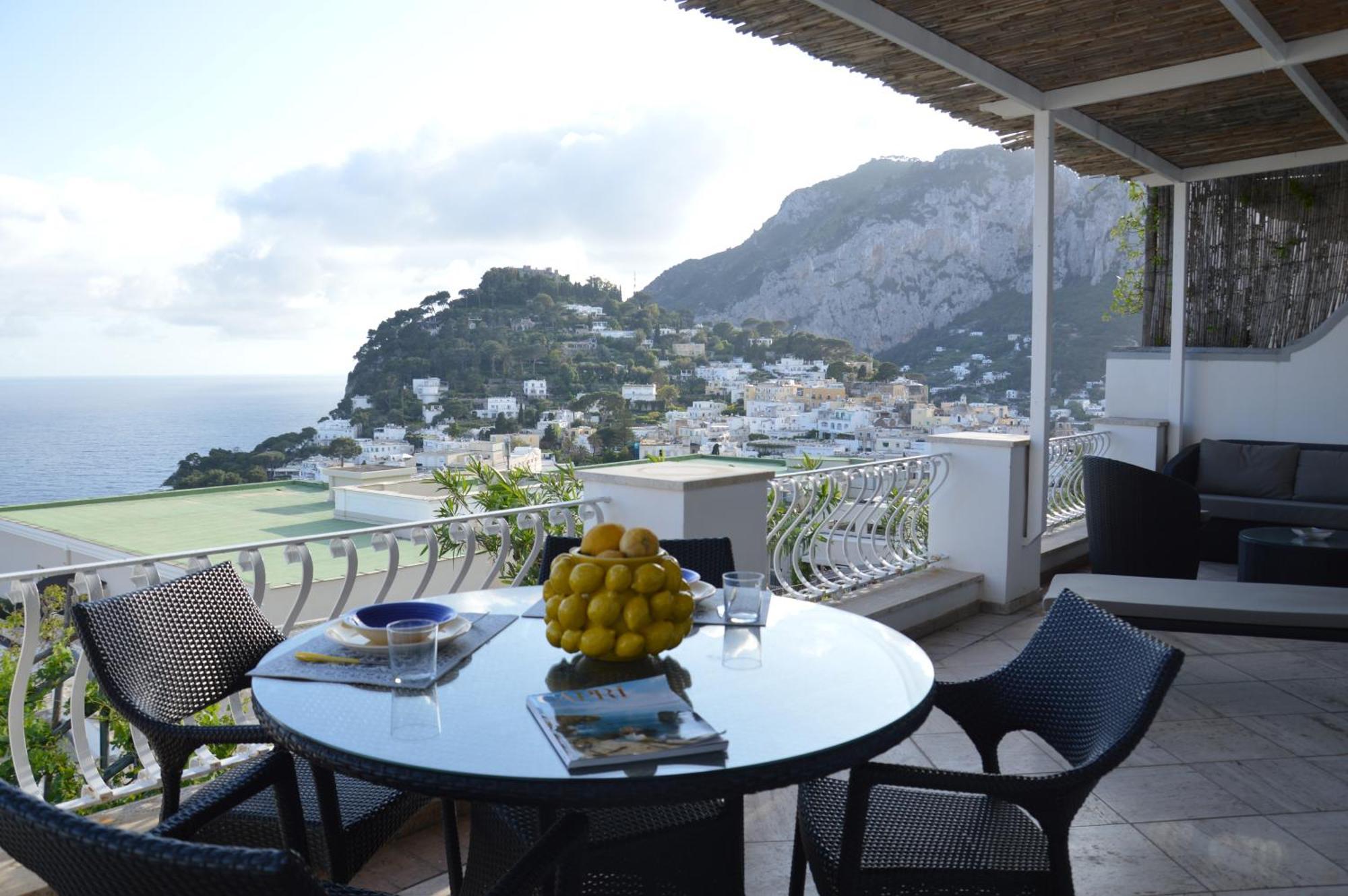 Villa La Panoramica 3 Camere 3 Bagni カプリ エクステリア 写真