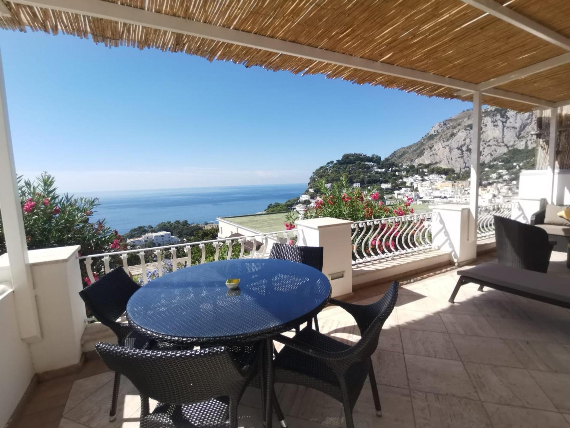Villa La Panoramica 3 Camere 3 Bagni カプリ エクステリア 写真